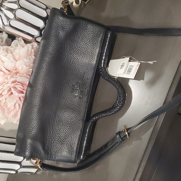 Tory Burch Taylor Convertible Fold-Over Crossbody Bag - Picture 7 of 7